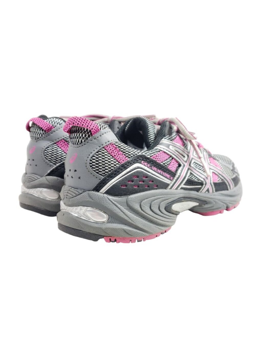 Asics Gel-Venture-4 Womens Size 9 Running Shoes Gray Pink - Picture 3 of 9
